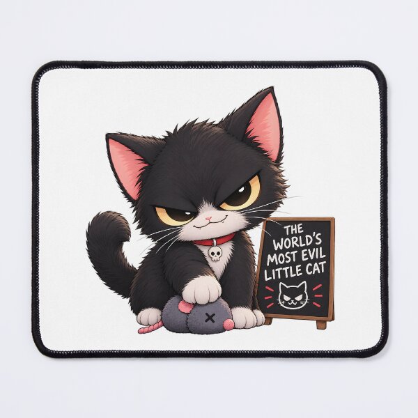 Item preview, Worlds most evil cat designed and sold by Art Dila Studio.