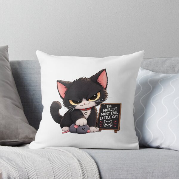 Item preview, El gato más malvado del mundo designed and sold by Art Dila Studio.