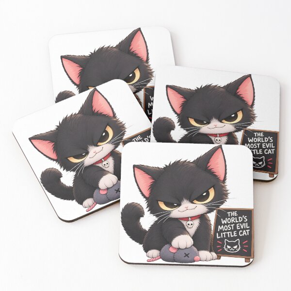 Item preview, Worlds most evil cat designed and sold by Art Dila Studio.