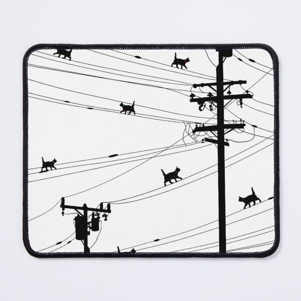 Item preview, Cats on the line designed and sold by Ben's Shop.