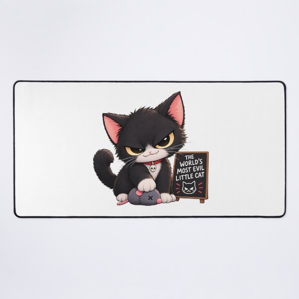 Item preview, Worlds most evil cat designed and sold by Art Dila Studio.