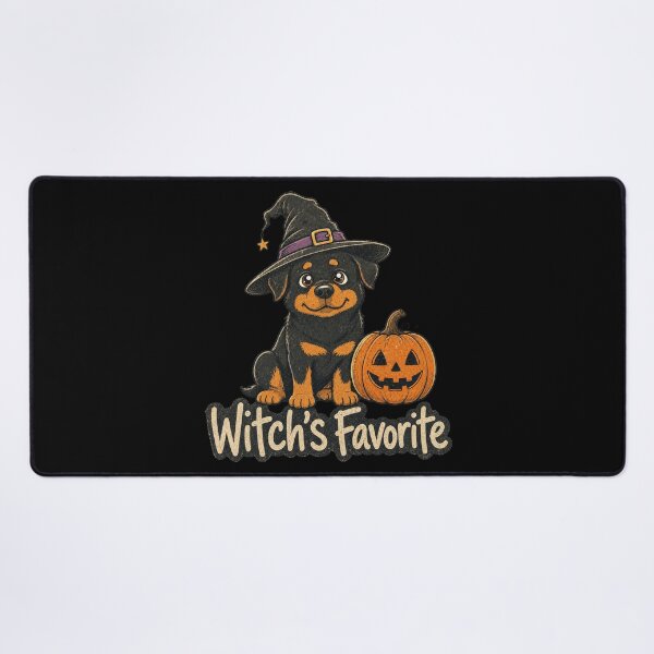 Item preview, Halloween Rottweiler - Witch's Favorite designed and sold by Graphic Vibe Designs.