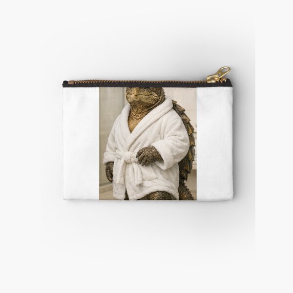 Item preview, Snapping Turtle White Bathrobe designed and sold by Sillytoe.