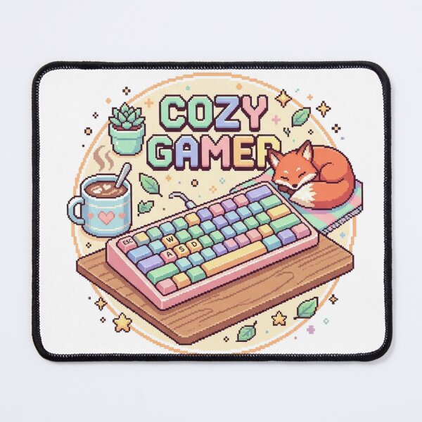 Item preview, Cozy Gamer Pixel Art Mechanical Keyboard Hoodie designed and sold by So Golden Shop.