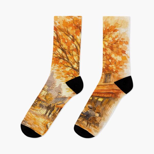 Item preview, Autumn in Montmartre designed and sold by PhotosByG.