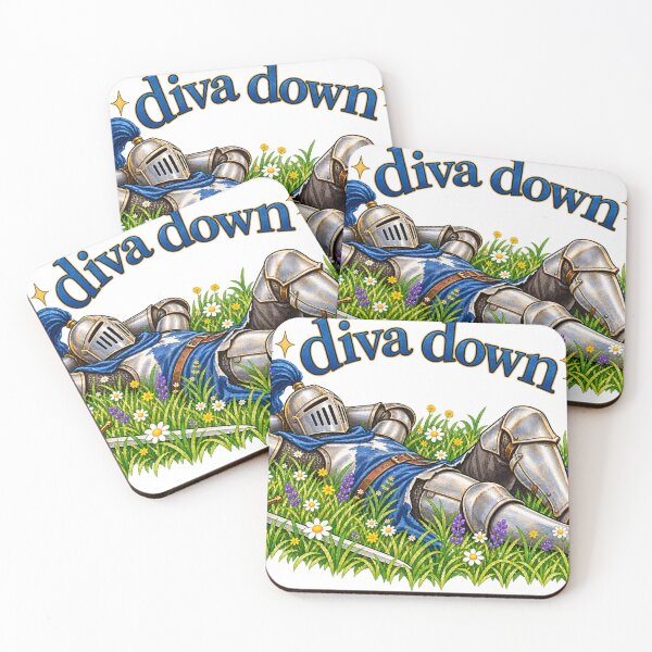 Item preview, Knight Diva Down designed and sold by leeyahhh.