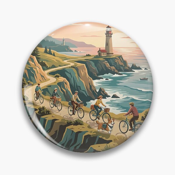 Item preview, Corgi Coastal Bicycle Guide designed and sold by PictoVibe.