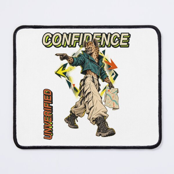 Item preview, Confidence Unverified Hyena Streetwear Character designed and sold by RAX Mirth Studio.
