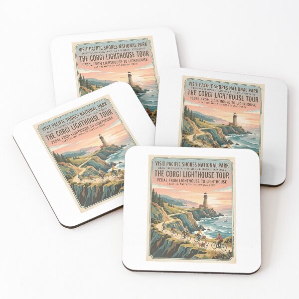 Item preview, Corgi Coastal Bicycle Guide designed and sold by PictoVibe.