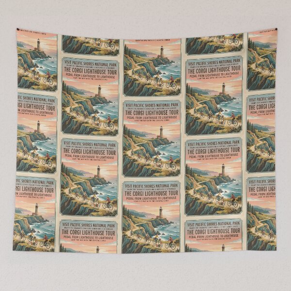 Item preview, Corgi Coastal Bicycle Guide designed and sold by PictoVibe.