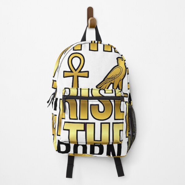 Item preview, RISE LIKE THE SUN Gold Hieroglyphs PNG | KHA EM RA Pharaonic Motivational Design designed and sold by HoMya.