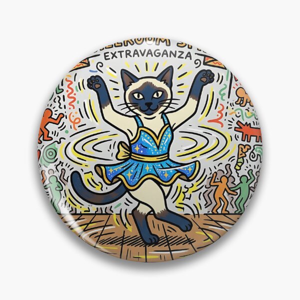 Item preview, Siamese Ballroom Dancer designed and sold by PictoVibe.
