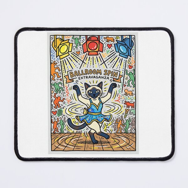 Item preview, Siamese Ballroom Dancer designed and sold by PictoVibe.