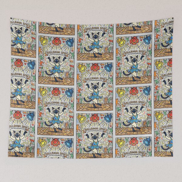Item preview, Siamese Ballroom Dancer designed and sold by PictoVibe.