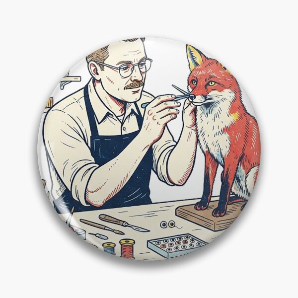 Item preview, Editorial Taxidermist At The Workbench designed and sold by eduardoroa22.