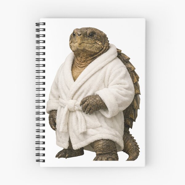 Item preview, Snapping Turtle Fluffy Bathrobe designed and sold by Sillytoe.