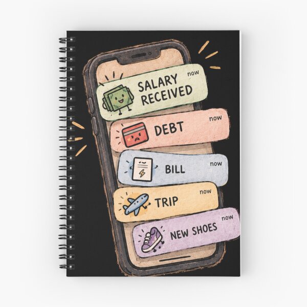 Item preview, Payday Chaos – Funny Paycheck & Salary Humor designed and sold by Jollivane Studio.