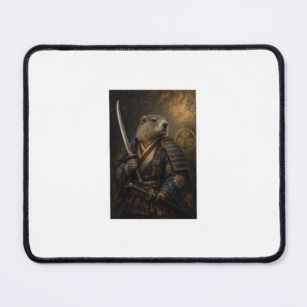 Item preview, Samurai Marmot designed and sold by AnotherMarmot.