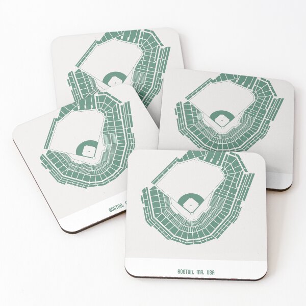 Item preview, Póster del estadio Fenway Park – Impresión vintage de béisbol de Boston designed and sold by Zakaria Azis.