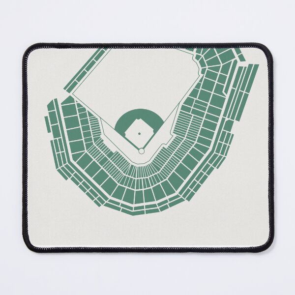 Item preview, Fenway Park Stadium Poster – Boston Baseball Vintage Print designed and sold by Zakaria Azis.