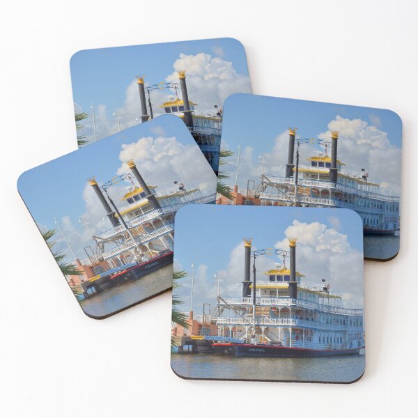 Item preview, Paddle Steamer on Tranquil Waters designed and sold by Savannah Gibbs.