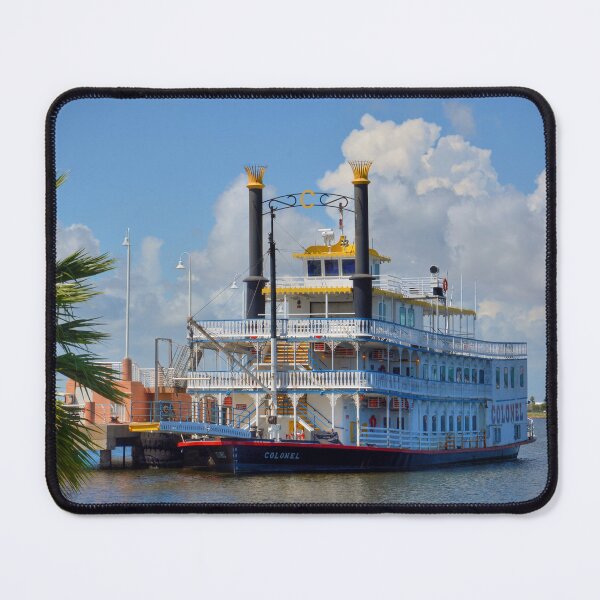 Item preview, Paddle Steamer on Tranquil Waters designed and sold by Savannah Gibbs.