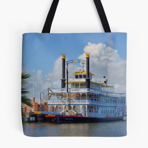 Item preview, Paddle Steamer on Tranquil Waters designed and sold by Savannah Gibbs.