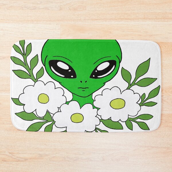 Item preview, Alien and Flowers designed and sold by MADLOCSaus.