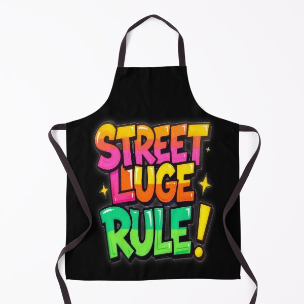 Item preview, STREETLUGE RULES! Vintage Graffiti Typography Racing Skater Art – Born to Ride Extreme! designed and sold by Giulivo Store Graphic.