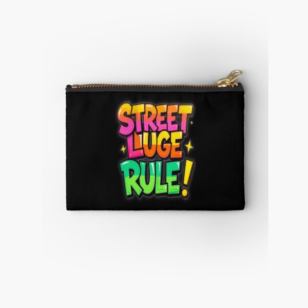 Item preview, STREETLUGE RULES! Vintage Graffiti Typography Racing Skater Art – Born to Ride Extreme! designed and sold by Giulivo Store Graphic.