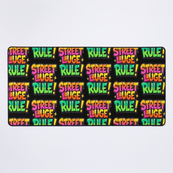 Item preview, STREETLUGE RULES! Vintage Graffiti Typography Racing Skater Art – Born to Ride Extreme! designed and sold by Giulivo Store Graphic.