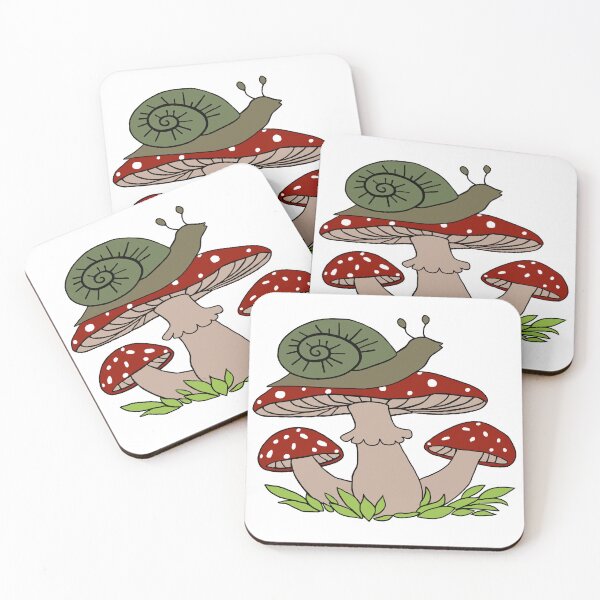 Item preview, Snail on a Mushroom designed and sold by MADLOCSaus.
