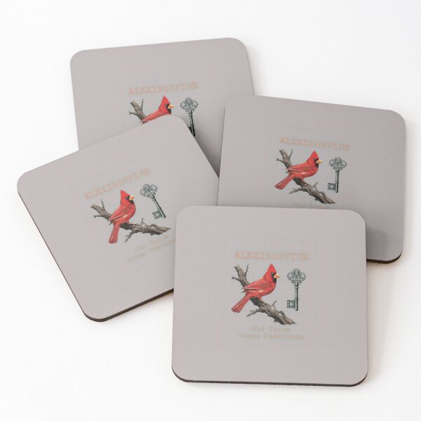 Item preview, ALEXISONFIRE Cardinal Bird Old Crows T-Shirt-23 designed and sold by Fabianeidt.