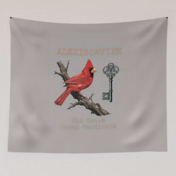 Item preview, ALEXISONFIRE Cardinal Bird Old Crows T-Shirt-23 designed and sold by Fabianeidt.