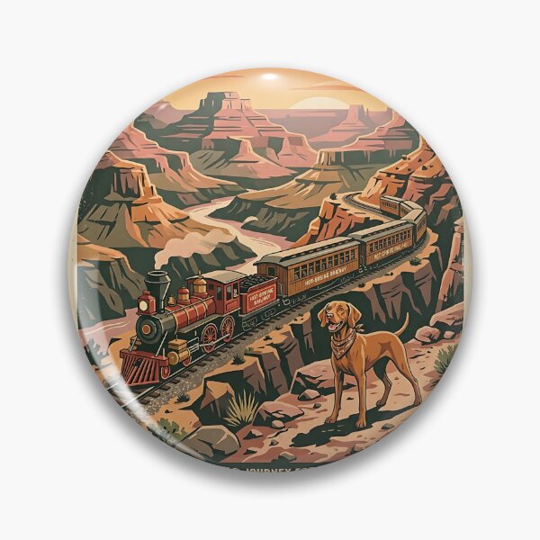 Item preview, Vizsla Canyon Railway Explorer designed and sold by PictoVibe.