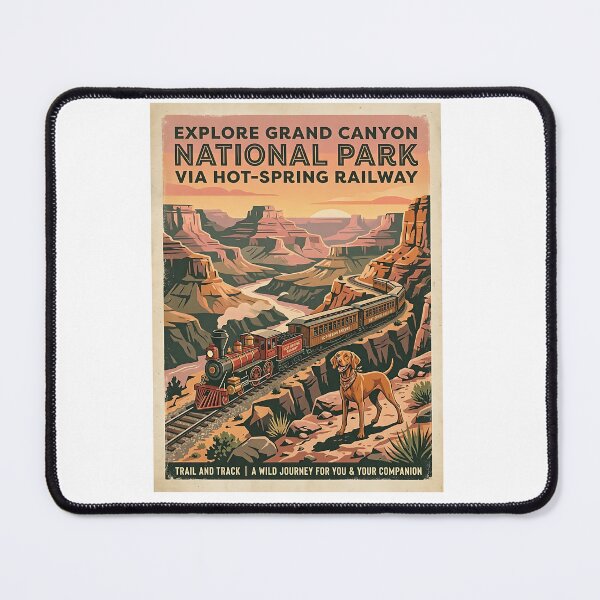 Item preview, Vizsla Canyon Railway Explorer designed and sold by PictoVibe.