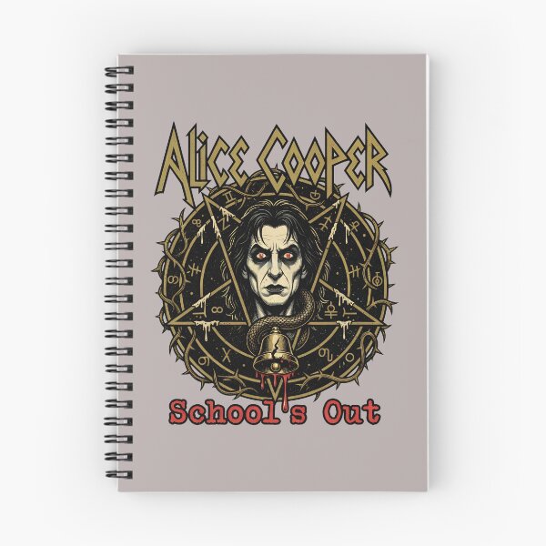 Item preview, Alice Cooper School's Out Distressed Emblem-55 designed and sold by Fabianeidt.