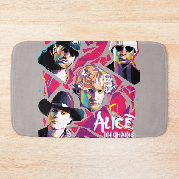 Item preview, Alice In Chains Band Pop Art Portrait Tee-47 designed and sold by Fabianeidt.