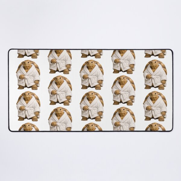 Item preview, Sulcata Tortoise Fluffy Bathrobe designed and sold by Sillytoe.