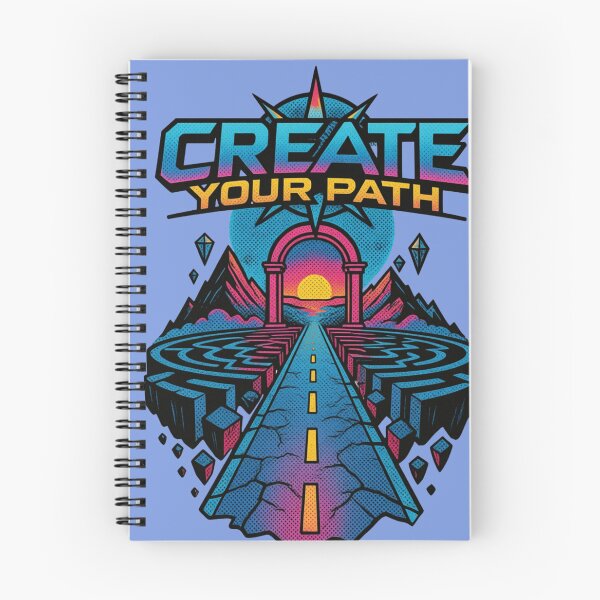 Item preview, Create Your Path – Retro Futuristic Maze Adventure designed and sold by MH Digital Studio .