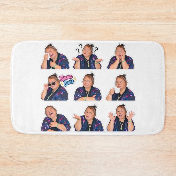 Item preview, Nana Josie Reaction Sticker Pack designed and sold by Josie1947.
