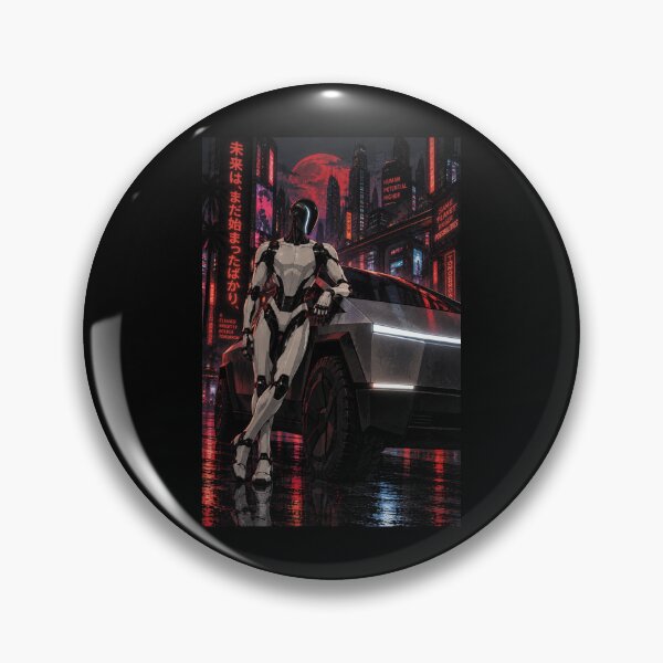 Item preview, Human 2.0 – Futuristic Humanoid Robot Cyberpunk Anime designed and sold by TEEJAMBOREE.