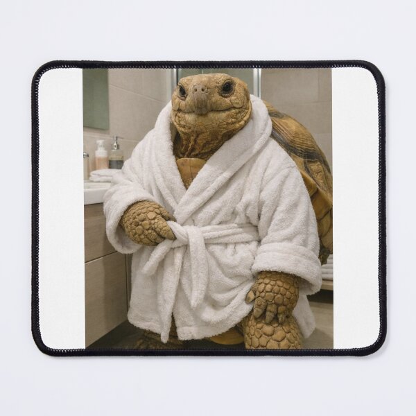 Item preview, Sulcata Tortoise Spa Bathrobe designed and sold by Sillytoe.