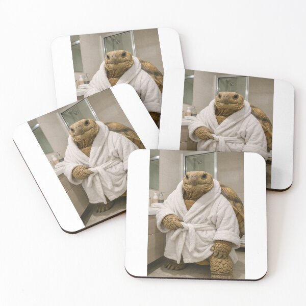 Item preview, Sulcata Tortoise Spa Bathrobe designed and sold by Sillytoe.