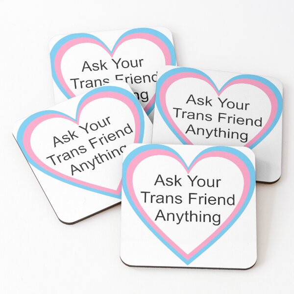 Item preview, Ask Your Trans Friend Anything designed and sold by AYTFA.