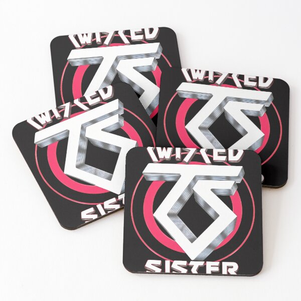 Item preview, Twisted Sister Retro Band Logo designed and sold by Lagoart.