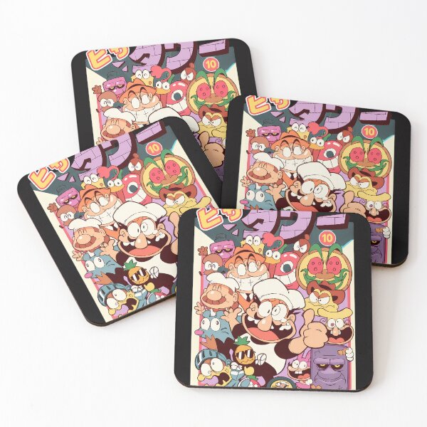 Item preview, Peppino Pizza Frenzy Characters Art designed and sold by Lagoart.