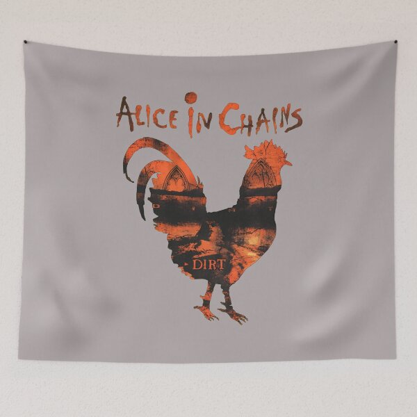 Item preview, Alice In Chains Rooster Dirt Grunge Tribute T-Shirt-92 designed and sold by RikeMarroquin.