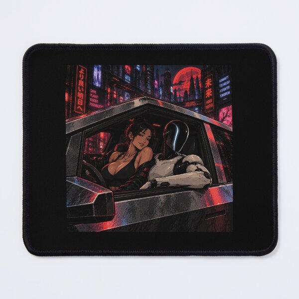 Item preview, Human 2.0 – Futuristic Humanoid Robot Cyberpunk Anime designed and sold by TEEJAMBOREE.