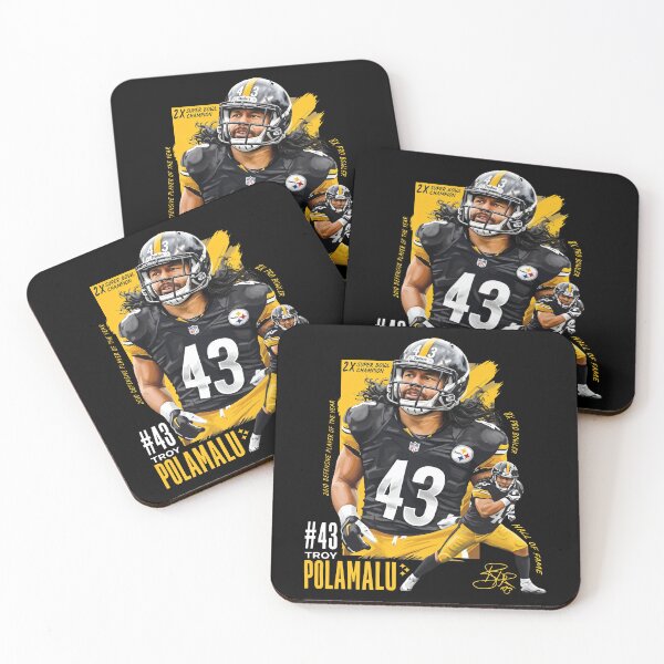 Item preview, Pittsburgh Steelers No 43 Troy Polamalu Graphic designed and sold by lightylegal.